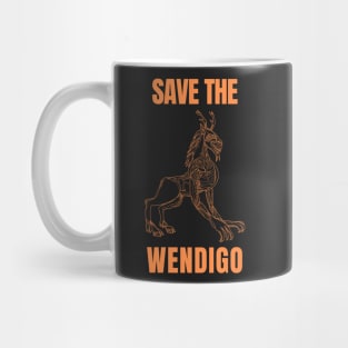 SAVE THE WENDIGO - Horror Fan Mug